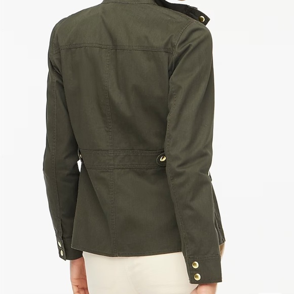 J.Crew resin coated twill women jacket - Picture 2 of 9